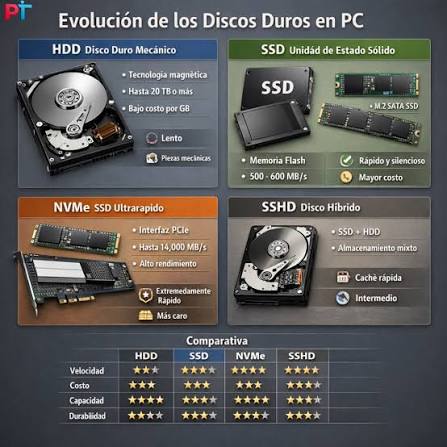 Discos duros SSD NVMe vs. Discos mecánicos: Diferencias reales de velocidad 1 Discos duros SSD NVMe vs. Discos mecánicos: Diferencias reales de velocidad